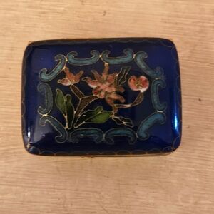 Cloissone trinket box
